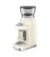 Smeg CGF03CREU Molinillo de Café, 50's Style, Crema