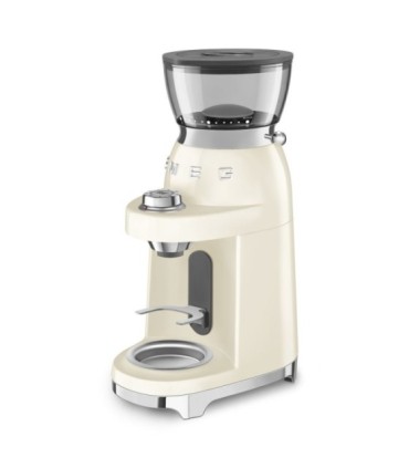 Smeg CGF03CREU Molinillo de Café, 50's Style, Crema