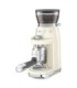 Smeg CGF03CREU Molinillo de Café, 50's Style, Crema