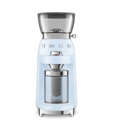 Smeg CGF03PBEU Molinillo de Café, 50's Style, Azul