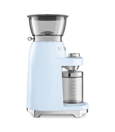 Smeg CGF03PBEU Molinillo de Café, 50's Style, Azul