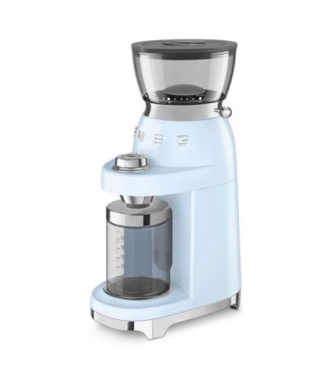 Smeg CGF03PBEU Molinillo de Café, 50's Style, Azul