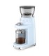 Smeg CGF03PBEU Molinillo de Café, 50's Style, Azul