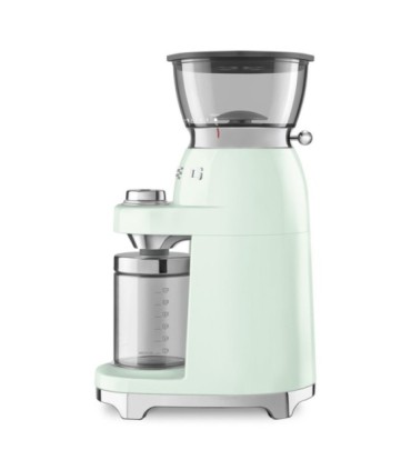 Smeg CGF03PGEU Molinillo de Café, 50's Style, Verde