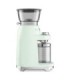 Smeg CGF03PGEU Molinillo de Café, 50's Style, Verde