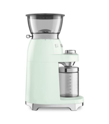 Smeg CGF03PGEU Molinillo de Café, 50's Style, Verde
