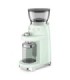 Smeg CGF03PGEU Molinillo de Café, 50's Style, Verde