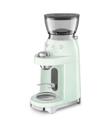 Smeg CGF03PGEU Molinillo de Café, 50's Style, Verde
