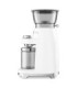Smeg CGF03WHEU Molinillo de Café, 50's Style, Blanco