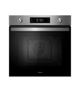 Teka HBB 6375 P SS Horno pirolítico con 9 funciones de cocinado y mandos extraíbles, Acero inoxidable, Serie Easy
