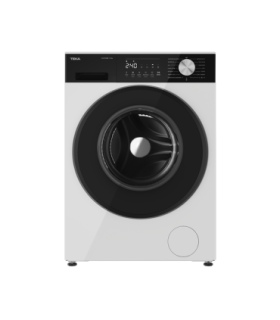 Teka WM 21041 W Lavadora con capacidad para 10 kg, panel táctil y 15 programas, Blanco, Serie Easy