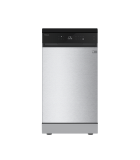 Teka DFS 240EX Lavavajillas libre instalación 45 cm SmartCare Series para 10 cubiertos, Acero inoxidable, Serie Easy