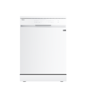 Teka DFS 464CW Lavavajillas libre instalación 60 cm HomeCare Series para 14 cubiertos, Blanco, Serie Total
