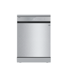 Teka DFS 466BX Lavavajillas libre instalación 60 cm HomeCare Series para 16 cubiertos, Acero inoxidable, Serie Total