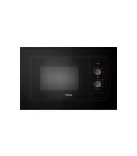 Teka MB 6200 BI FBK Microondas integrable con mandos mecánicos y 5 niveles de potencia, 20 L, Serie Total