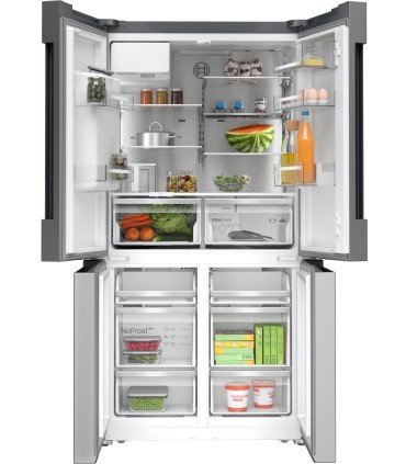 Bosch KFI96APEA Serie 6, Frigorífico Multipuerta con depósito de agua, 183 x 90.5 cm, Acero antihuellas