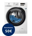 Electrolux EFI6194O2B Lavadora de libre instalación de 9 kg y 1400 r.p.m., Blanco