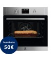 Electrolux EOF4P56X Horno multifunción con limpieza pirolítica, Acero inoxidable antihuellas
