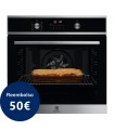 Electrolux EOF6P46VX0 Horno multifunción con limpieza pirolítica, Acero inoxidable antihuellas
