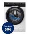 Electrolux EFE6854O2B Lavadora de libre instalación de 10 kg y 1400 r.p.m., Blanco
