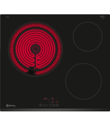 Balay 3EB715LR Placa vitrocerámica, 60 cm, negro