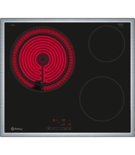 Balay 3EB715XR Placa vitrocerámica, 60 cm, negro