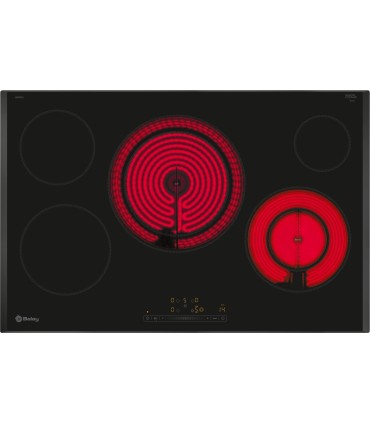 Balay 3EB785LQ Placa vitrocerámica, 80 cm, negro