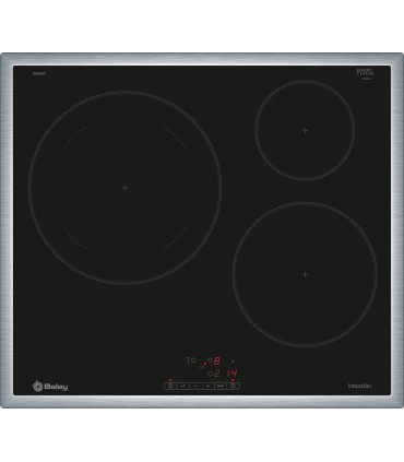 Balay 3EB865XR Placa de inducción, 60 cm, negro