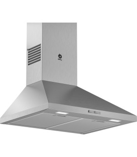 Balay 3BC666MX Campana decorativa de pared piramidal, 60 cm