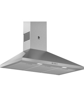 Balay 3BC696MX Campana decorativa de pared piramidal, 90 cm