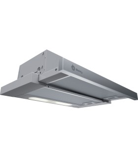 Balay 3BT262MX Campana telescópica, 60 cm, Plata