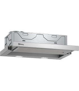 Balay 3BT264MX Campana telescópica, 60 cm, plata metalizado