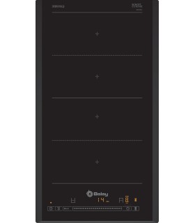 Balay 3EB939LQ Placa dominó, Inducción, 30 cm, negro