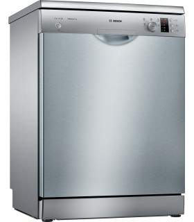 Bosch SMS25AI05E Serie 2, Lavavajillas de libre instalación, 60 cm, Acero inoxidable