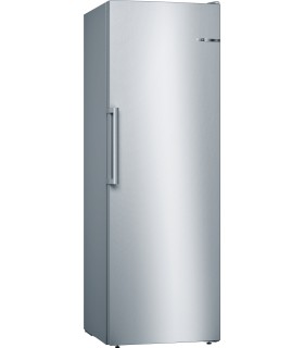 Bosch GSN33VLEP Serie 4, Congelador de libre instalación, 176 x 60 cm, Acero mate antihuellas