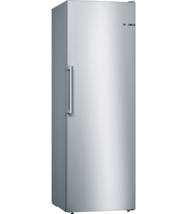Bosch GSN33VLEP Serie 4, Congelador de libre instalación, 176 x 60 cm, Acero mate antihuellas