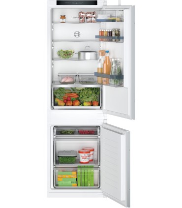 Bosch KIV86VSE0 Serie 4, Frigorífico combinado integrable, 177.2 x 54.1 cm, bisagra deslizante