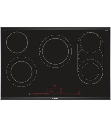 Bosch PKM875DP1D Serie 8, Placa vitrocerámica, 80 cm, negro