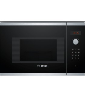 Bosch BEL523MS0 Serie 4, Microondas integrable, 60 x 38 cm, Acero inoxidable