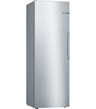 Bosch KSV33VLEP Serie 4, Frigorífico 1 puerta de libre instalación, 176 x 60 cm, Acero mate antihuellas