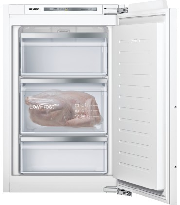 Siemens GI21VAFE0 iQ500, Congelador integrable, 87.4 x 55.8 cm, bisagra plana
