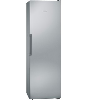 Siemens GS36NVIEP iQ300, Congelador de libre instalación, 186 x 60 cm, Acero inoxidable antihuellas
