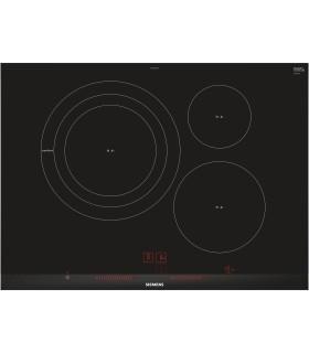 Siemens EH775LDC1E iQ300, Placa de inducción, 70 cm, negro