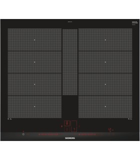 Siemens EX675LYC1E iQ700, Placa inducción, 60 cm, negro