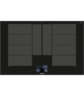 Siemens EX875KYW1E iQ700, Placa inducción, 80 cm, negro