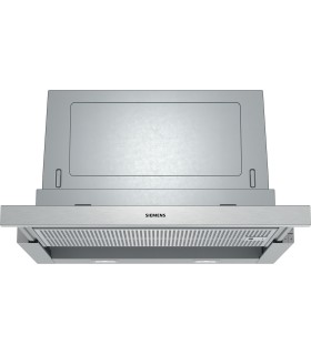 Siemens LI67SA531 iQ300, Campana telescópica, 60 cm, plata metalizado