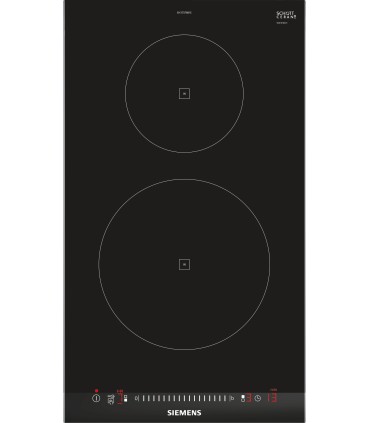 Siemens EH375FBB1E iQ100, Placa dominó, Inducción, 30 cm, negro
