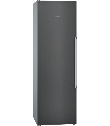 Siemens KS36FPXCP iQ700, Frigorífico 1 puerta de libre instalación, 186 x 60 cm, Acero negro antihuellas
