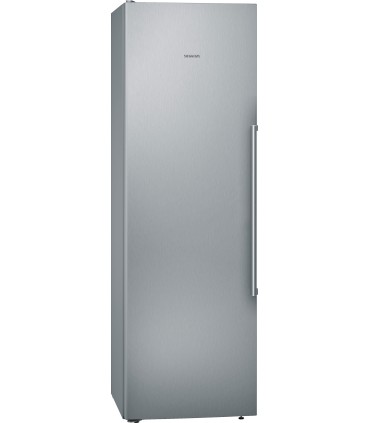 Siemens KS36VAIDP iQ500, Frigorífico 1 puerta de libre instalación, 186 x 60 cm, Acero inoxidable antihuellas