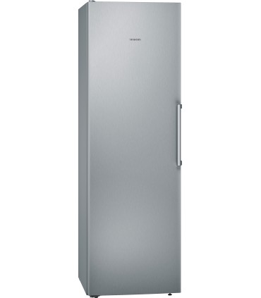 Siemens KS36VVIEP iQ300, Frigorífico 1 puerta de libre instalación, 186 x 60 cm, Acero inoxidable antihuellas